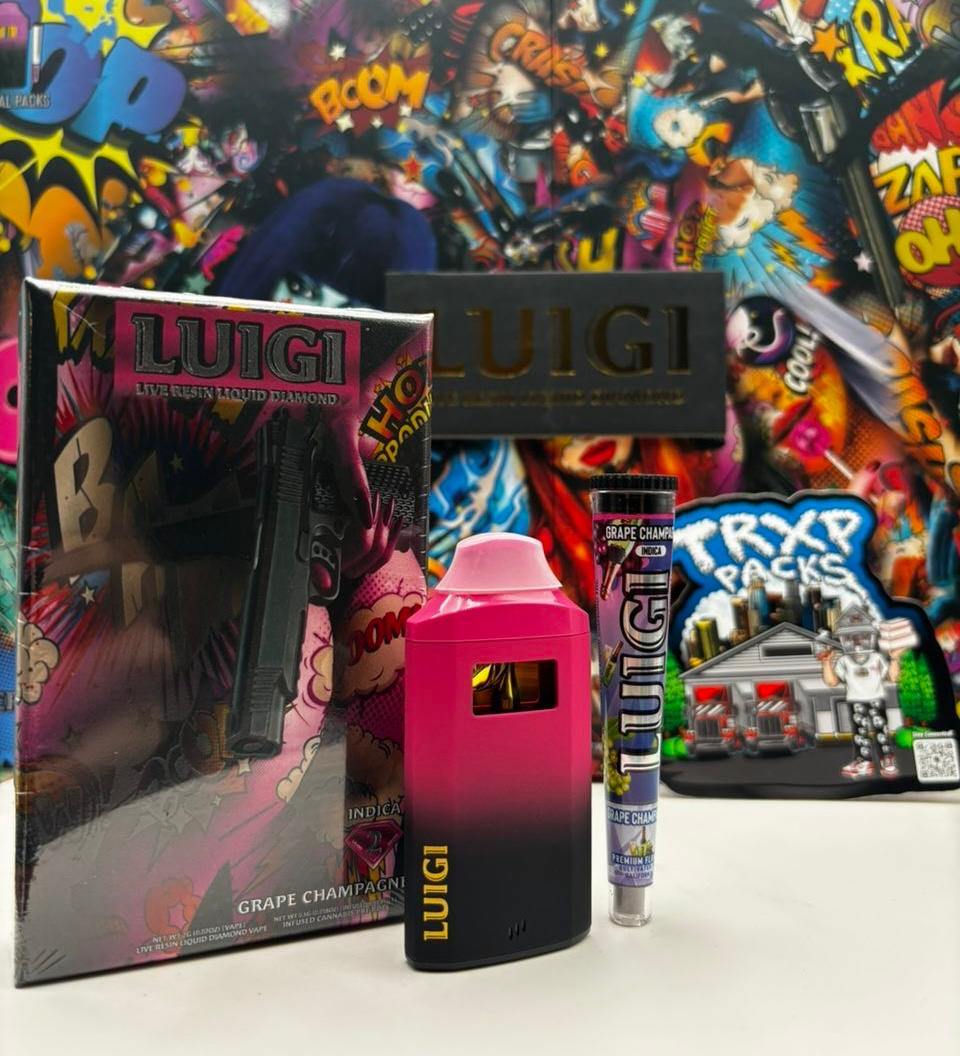 Luigi 2g Disposable Vape + .5g Joint