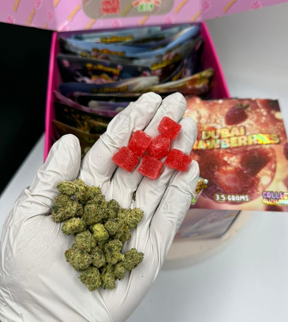 Zaburst Exotic Flower + Half Terp Gummies