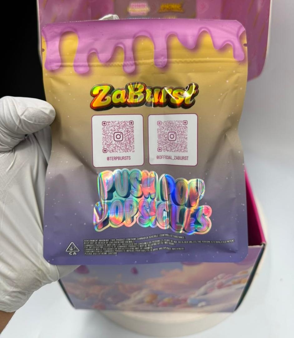 Zaburst Exotic Flower + Half Terp Gummies Zaburst Exotic Flower + Half Terp Gummies