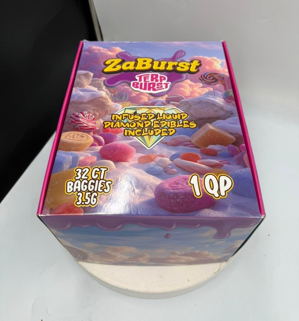 Zaburst Exotic Flower + Half Terp Gummies Zaburst Exotic Flower + Half Terp Gummies