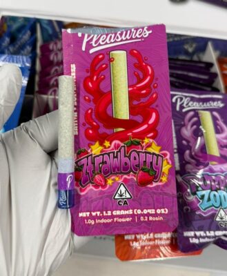 Buy Pleasures Rosin Infused Pre Rolls Online