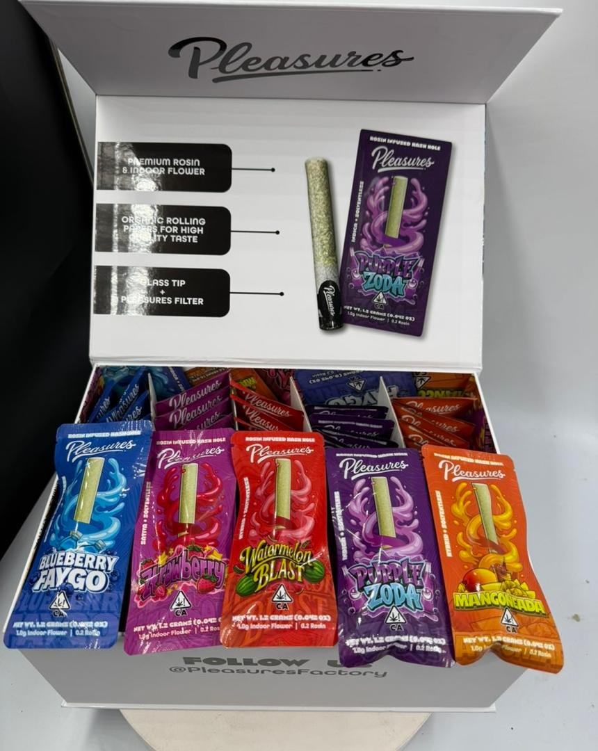 Buy Pleasures Rosin Infused Pre Rolls Online Buy Pleasures Rosin Infused Pre Rolls Online