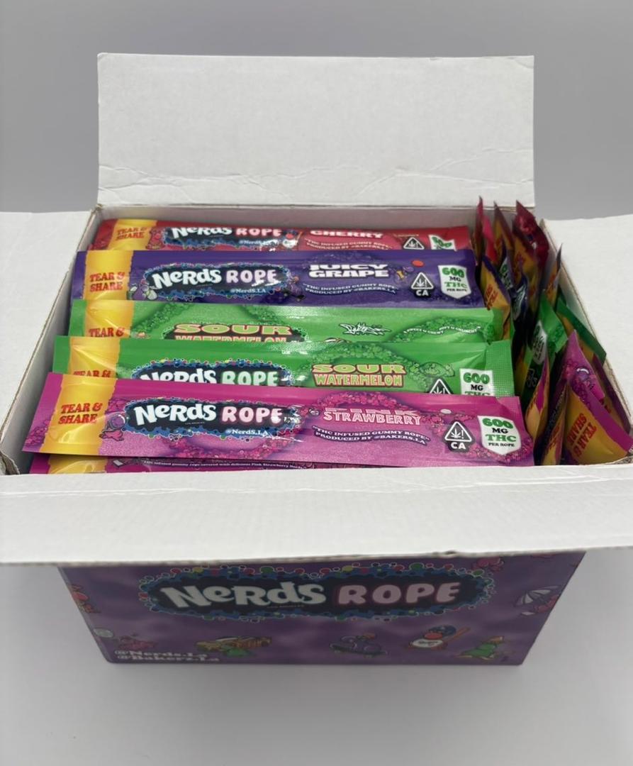 Medicated Nerds Rope 600MG Infused Edibles Medicated Nerds Rope 600MG Infused Edibles