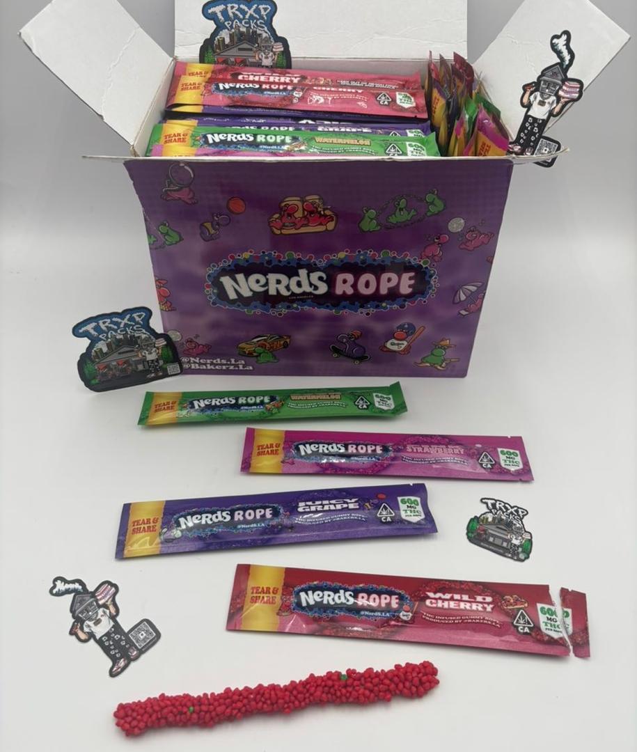 Medicated Nerds Rope 600MG Infused Edibles Medicated Nerds Rope 600MG Infused Edibles