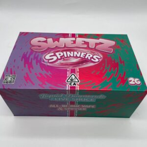 Sweetz Spinners 2G Disposable Vape